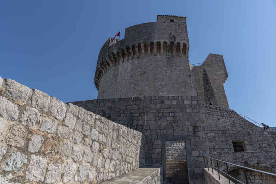 Croacia - Dubrovnik 007 - murallas de Dubrovnik - Torre Minceta